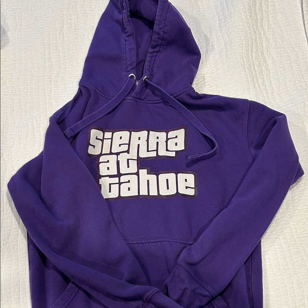Sierra at Tahoe Purple Hoodie